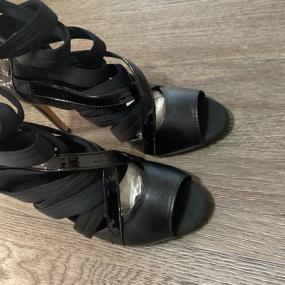 NWT BURJU Stay Strapped Open To Strappy Heeled Sandals | Size 11 - Picture 7 of 11